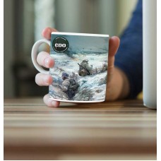 1CDO ART mug GERMAN SNOW